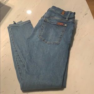 7 Blair ankle skinny jeans